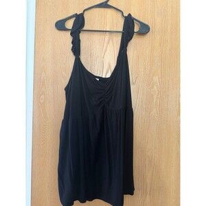 Torrid Super Soft Knits Empire Waist Tank Black sz 3 (22/24)